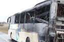 Pożar autokaru w Makowiskach. Na szczęście nikomu nic się nie stało